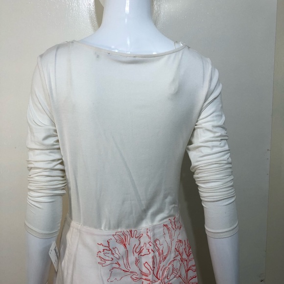 Tahari NWT cream drapped neck women’s top size XS - Picture 6 of 10